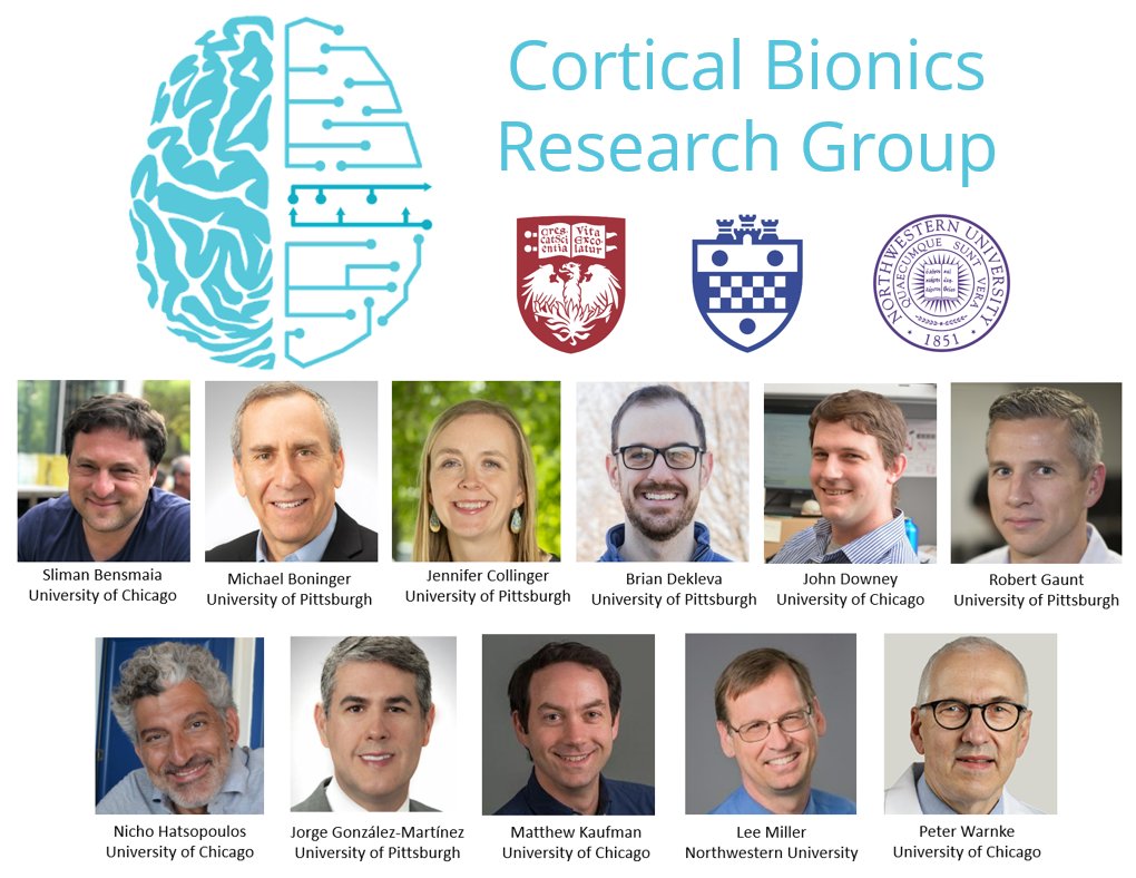 Cortical Bionics Research Group (@corbionics) on Twitter photo The mission of the Cortical Bionics Research Group to build next-generation intracortical Brain-Computer Interfaces that enable dexterous control of bionic hands by people with paralysis or amputation. <a href="/UChicago/">The University of Chicago</a> <a href="/UPMC/">UPMC</a> <a href="/NUFeinbergMed/">Northwestern Feinberg School of Medicine</a> The mission of the Cortical Bionics Research Group to build next-generation intracortical Brain-Computer Interfaces that enable dexterous control of bionic hands by people with paralysis or amputation. <a href="/UChicago/">The University of Chicago</a> <a href="/UPMC/">UPMC</a> <a href="/NUFeinbergMed/">Northwestern Feinberg School of Medicine</a>