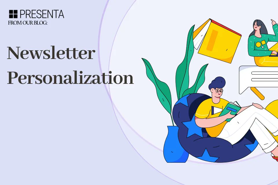 PresentaSw's tweet image. Newsletter Personalization

presenta.cc/blog/newslette…

#mailchimp #mailjet #newsletter #marketing #automation