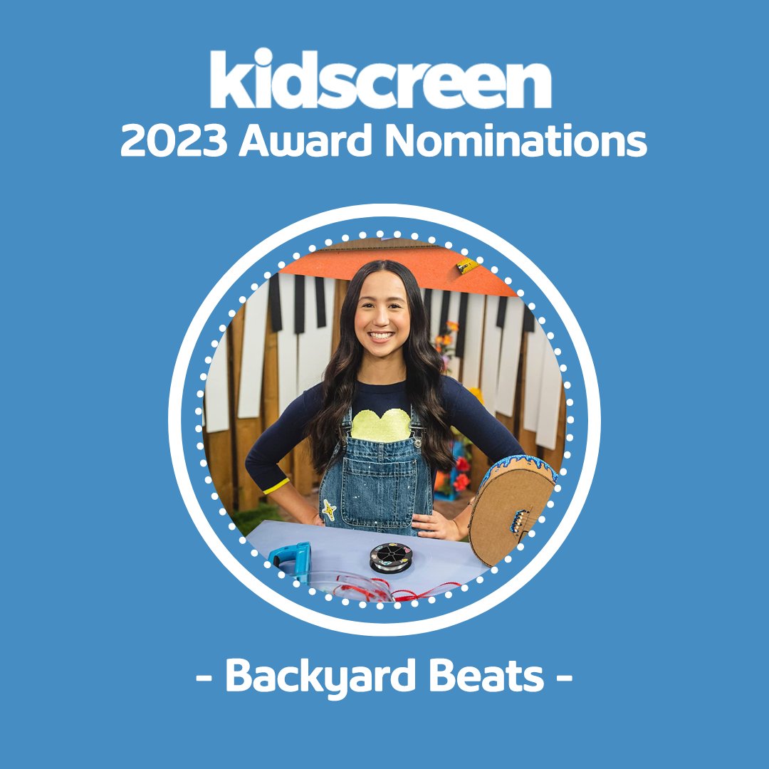 Shaw Rocket Fund 🇨🇦 (@rocketfund) on Twitter photo 🏆 #Kidscreen2023 Nomination: Backyard Beats
Congratulations to #BackyardBeats for their 'Best Mixed-Media Series' nomination for Season 2.
We wish you the best of luck!
<a href="/SphereMedia_tv/">Sphere Media</a> #TVOKids #RocketFunded 🏆 #Kidscreen2023 Nomination: Backyard Beats
Congratulations to #BackyardBeats for their 'Best Mixed-Media Series' nomination for Season 2.
We wish you the best of luck!
<a href="/SphereMedia_tv/">Sphere Media</a> #TVOKids #RocketFunded