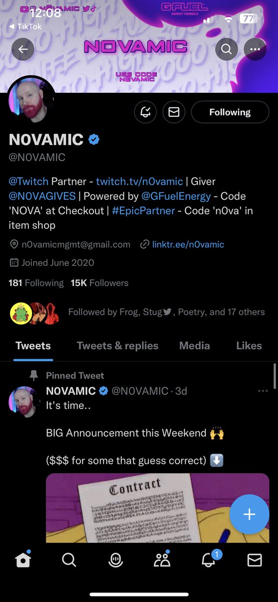 rry2nx's tweet photo. @ColebowlMC @N0VAMIC Done https://t.co/6aru7LrCip