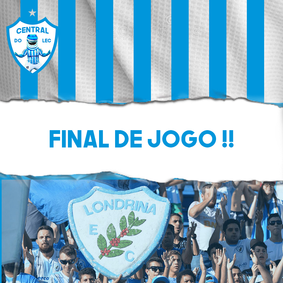 FINAL DE JOGO 

O LONDRINA GANHA DE 3X1 DO FOZ DO IGUAÇU, NUMA BOA APRESENTAÇÃO DO TIME