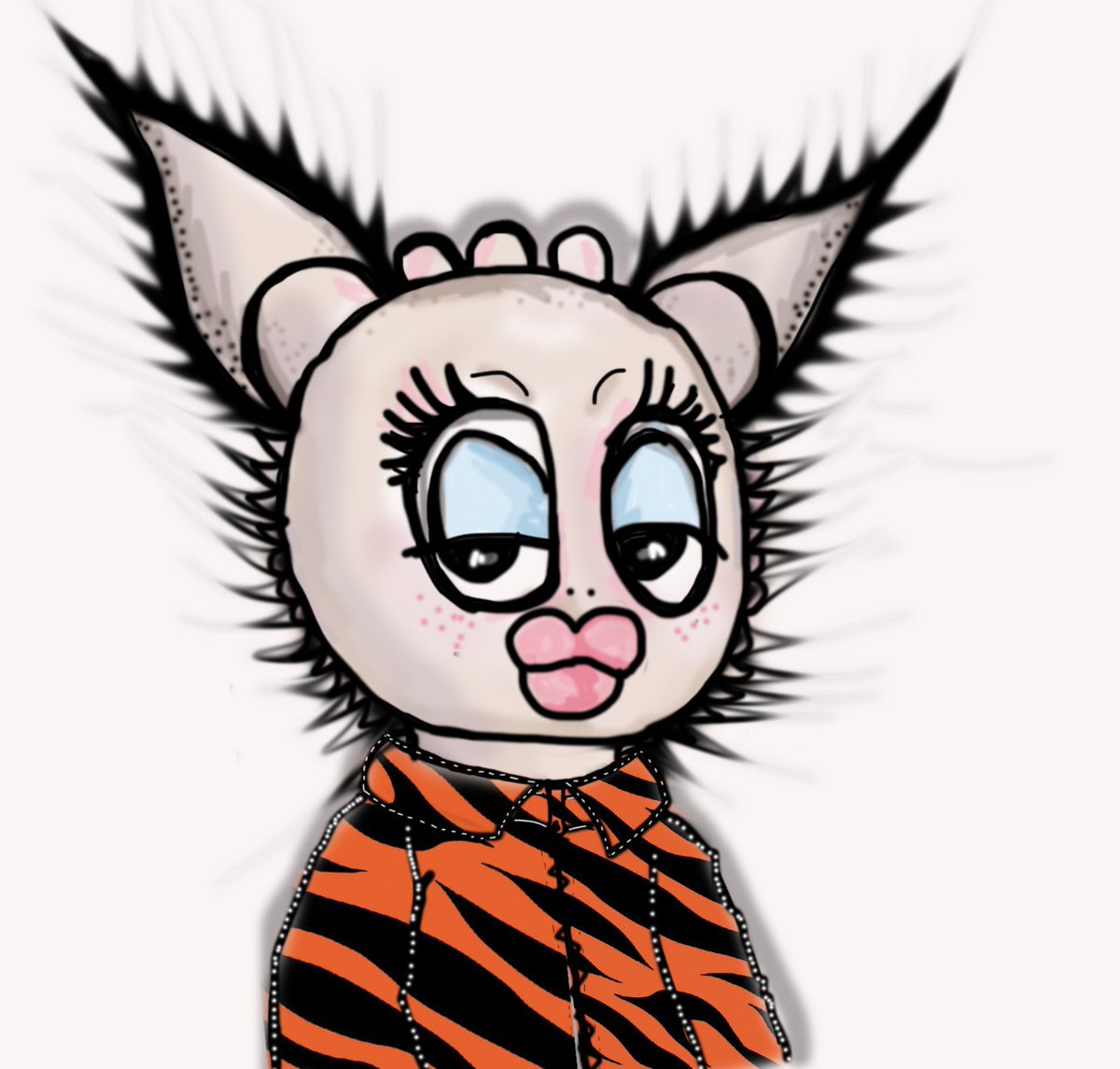 thecatzstudio's tweet photo. hey ......."CAT BEAST" ON AUCTION 7 days only 
https://t.co/QTBnpLBehx
Copyright ORIGINAL ART WORK 
OF THE CATZ STUDIO 
Digital Artist  #NFTCommunity #NFTartgallery 
 #NFT #NFTdrop #NFTartwork #thecatzstudio https://t.co/lLb2ytoWmz