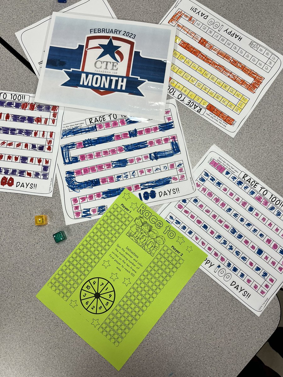 KHollins6's tweet image. SHHS TAFE members celebrating 100th day of school with Pearl Hall Elementary School.  #PISDCTE #PISDCTEMonth2023 #PISDCTEAllstars #Futureteacher #TAFE