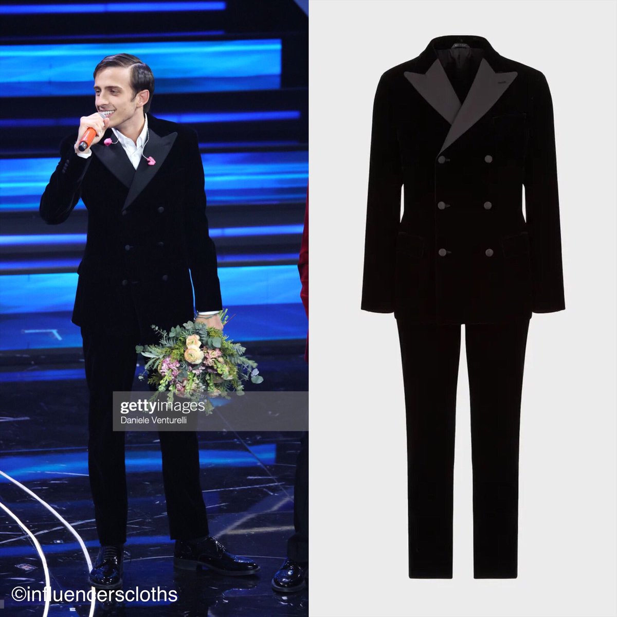 lookinfluencers's tweet photo. Sangiovanni in ARMANI a #Sanremo2023 
@sangiovann1 https://t.co/oVDI6KGuOb