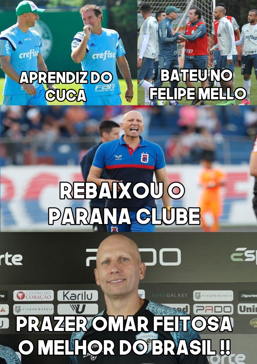 PUTA QUE PARIU, É O MELHOR TECNICO DO BRASIL !!

SÓ QUEM NUNCA CRITICOU O OMAR VAI DAR #RT