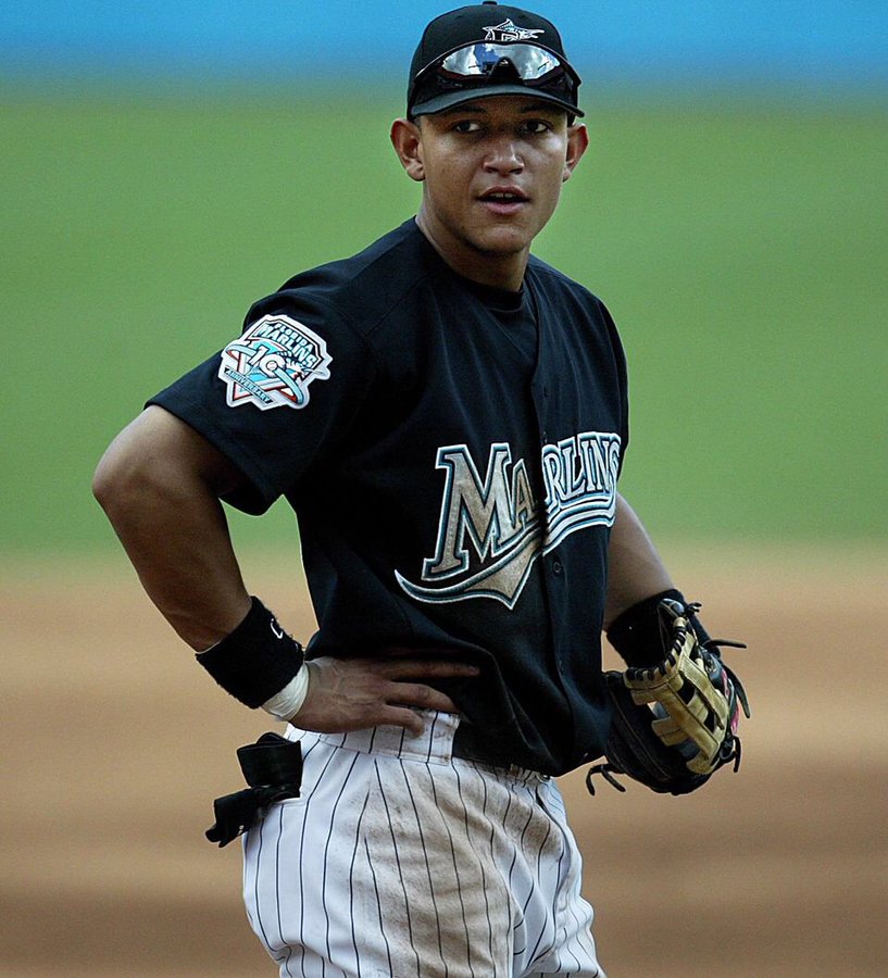 Baseball In Pics on X: Miguel Cabrera during his rookie year, 2003   / X