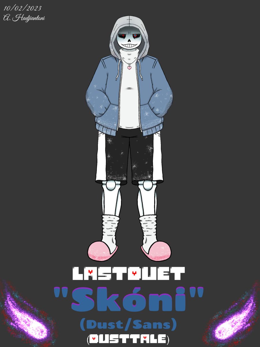 segamonsaga's tweet photo. LastDuet: 'Skóni' (Dust/Sans) 10/02/2023
#segamonsaga #lastduet #Dusttale #DustSans #Murdersans #skonisans 
Dust/Sans belongs to Ask-Dusttale (Please Respect) 
[Please respect, don't steal the original ideas and don't claim this as your own]🚫⚠
(Skóni = 'Dust' in Greek) https://t.co/RhzBoVc1Fx