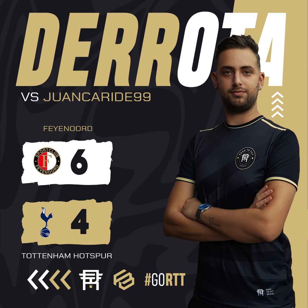 SEGUNDA FECHA de la LIGA ZONA ESPORTS de FIFA 23.

DERROTA VS JUANCARIDE99
TOTTENHAM HOTSPUR 4:6 FEYENOORD

twitch.tv/ferbrizzio

#GoRTT #VamosRTT #FIFA23 
<a href="/FernandoBrizzio/">Fernando Brizzio ⭐️⭐️⭐️</a>