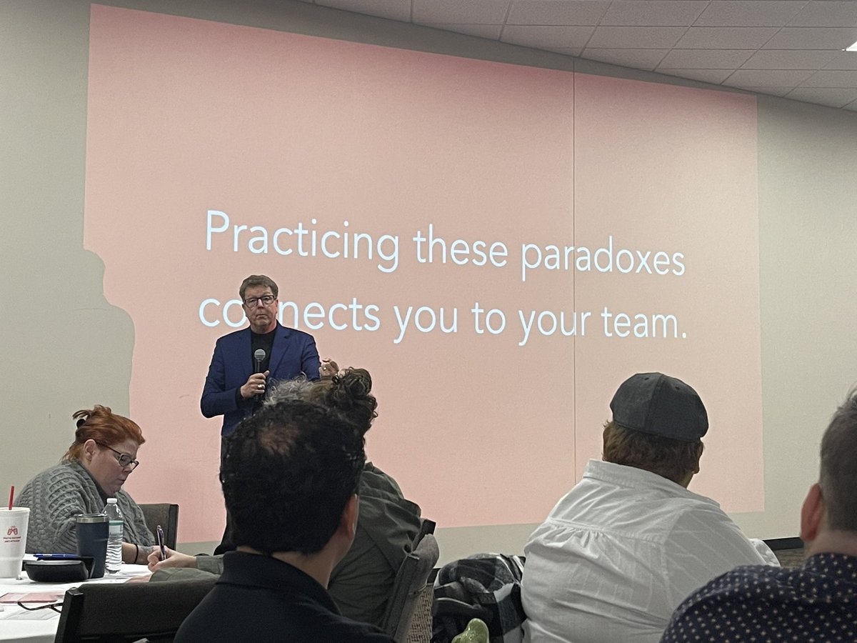 2maryromo's tweet image. Thank you @TimElmore from @GrowingLeaders for your thought provoking and inspiring words on the paradoxes of great leaders at @CobbSchools #ctla. I made so many connections and look forward to digging deeper into my new learning. #lovetoleadhere