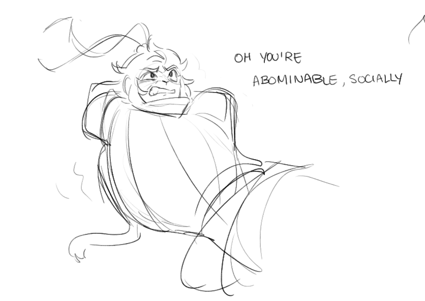macock and weenkong doodles 