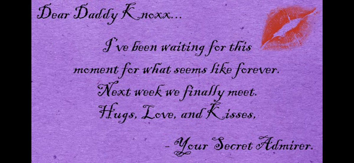 JOWrestling2K's tweet photo. Does this mean Mr Knoxx will finally meet his secret admirer next week at Cupid’s Curse? 

https://t.co/xIL8vE4IzM https://t.co/Gj1hG8gmIK