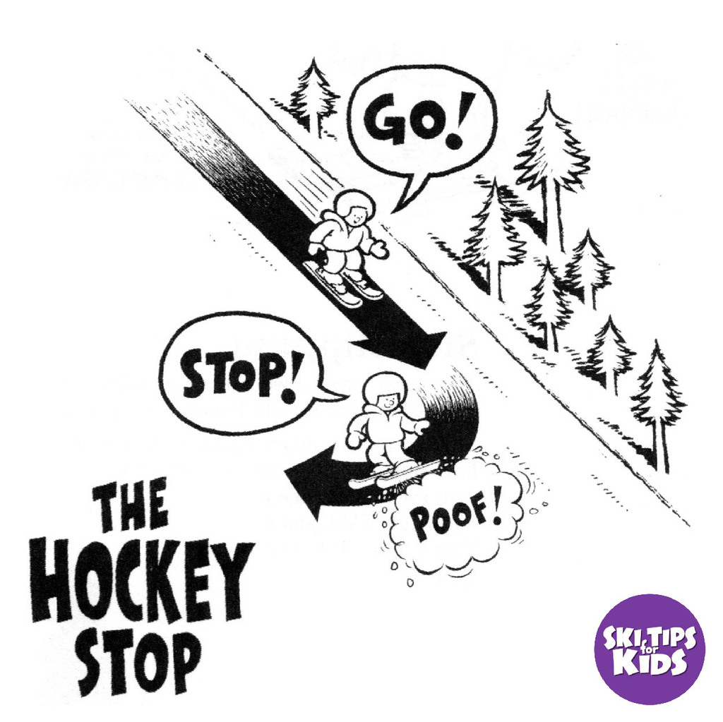 skitipsforkids's tweet photo. "This is by far the coolest way to stop! Start out by making a bunch of J turns. Each time you do one make the bottom of the J shorter and shorter. The stopping will get quicker each time. Keep at it and you'll eventually stop so fast that you'll shoot a rooster tail of snow… https://t.co/SJk5dEyPrd