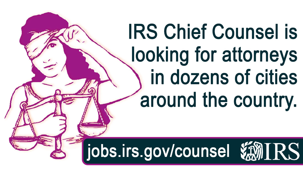 IRSnews on Twitter "IRS Chief Counsel has multiple job openings