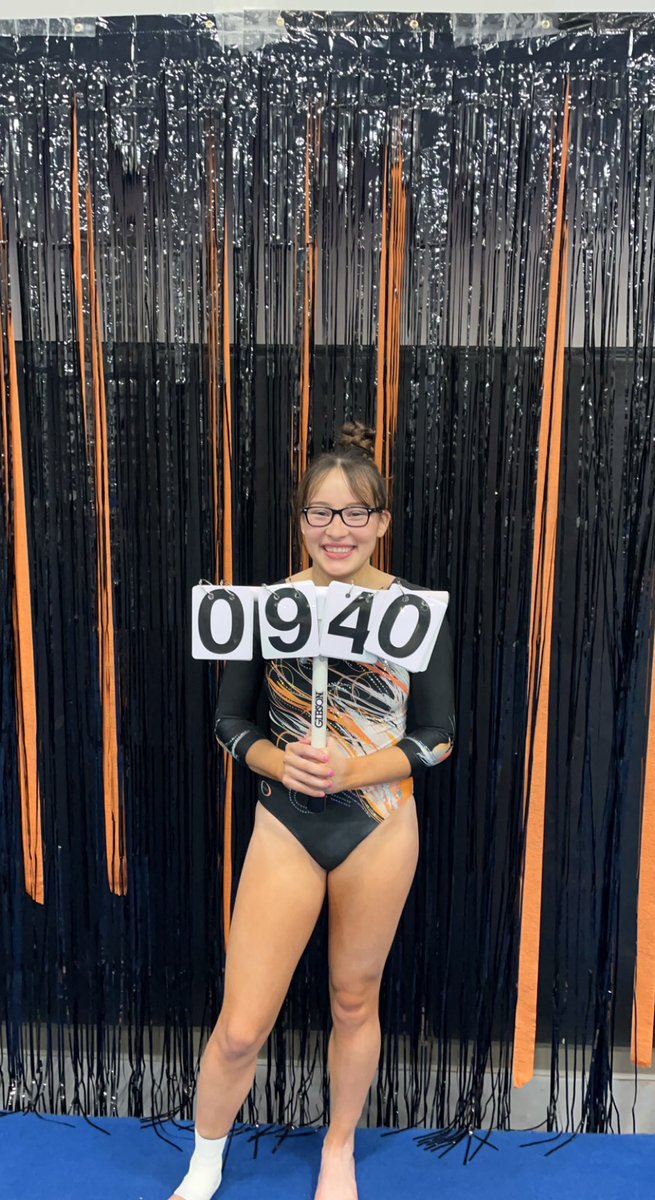 When our senior captain gets her FLOOR record on senior night! 🔥 This was her last time competing in our gym as a Tanner 😭       Way to go Kiara! <a href="/WMHSAP/">Steve Martin</a> <a href="/WMHSTanners/">Woburn Memorial HS</a> <a href="/colleenmorrison/">Colleen Morrison</a>