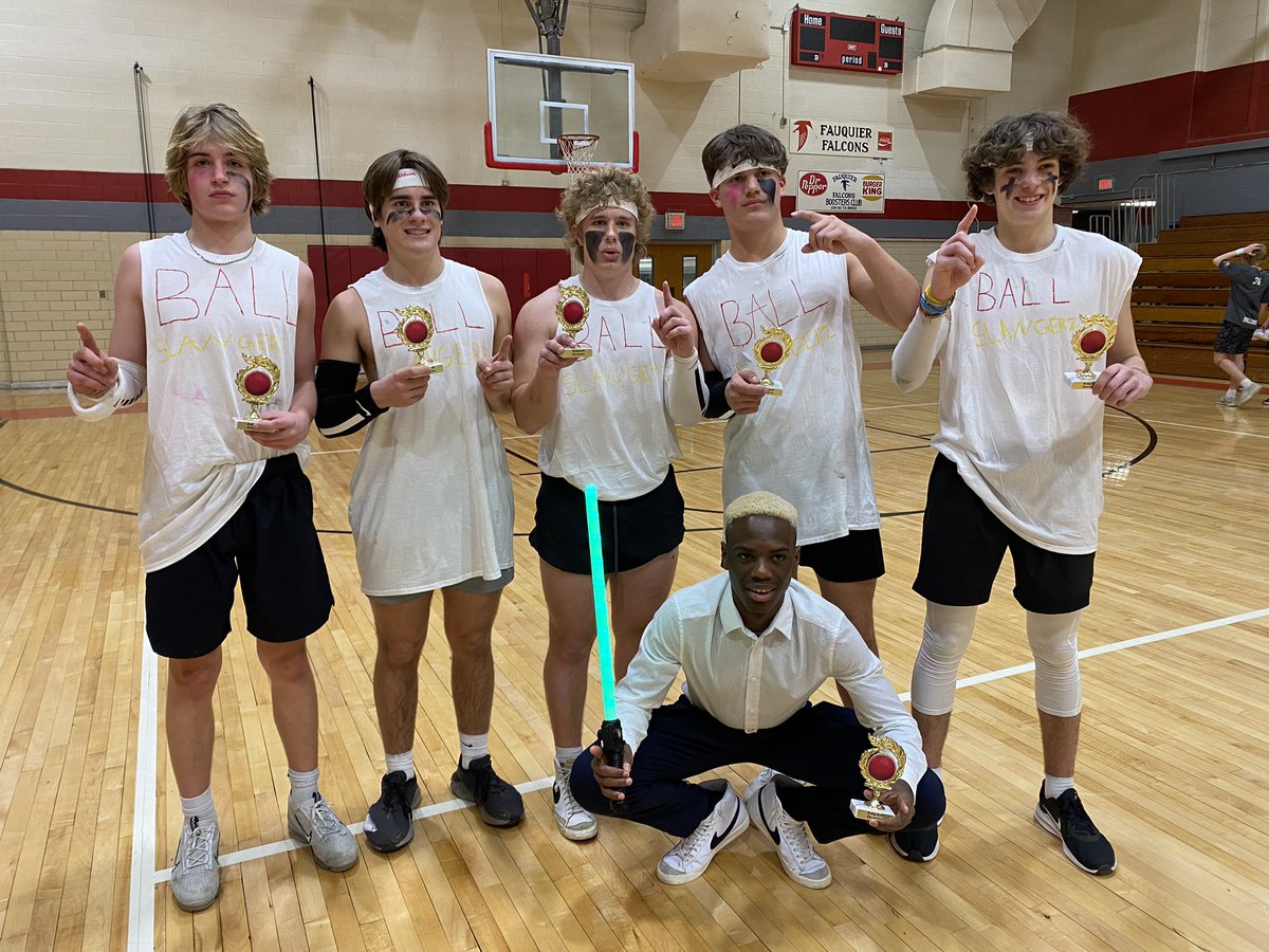 Congrats to the winners of the dodgeball tournament tonight.