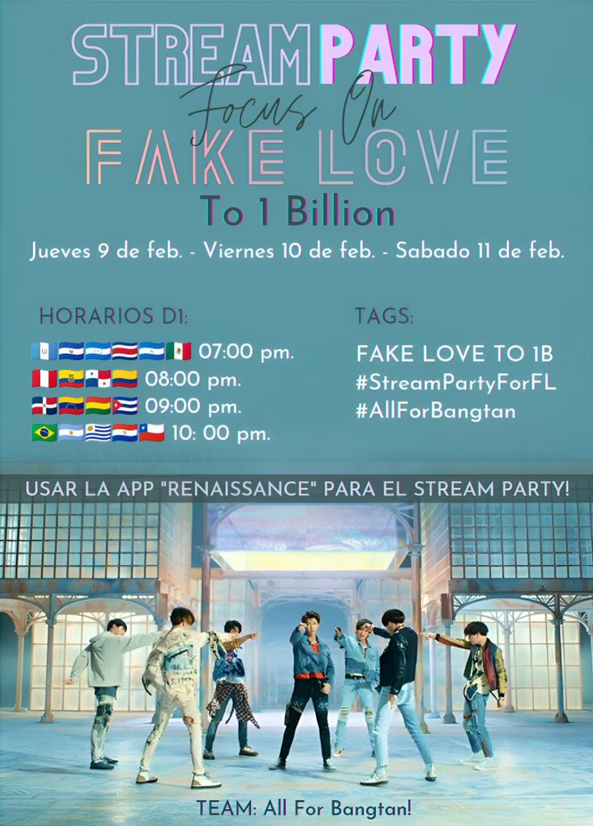 ZornozaCata's tweet photo. Acompañennos en nuestro streaming party de estos días!
RT para difundir la información...
#StreamPartyForFL
#AllForBangtan
Link del SP: https://t.co/VBudmNflkg https://t.co/f1oMP6uWnV