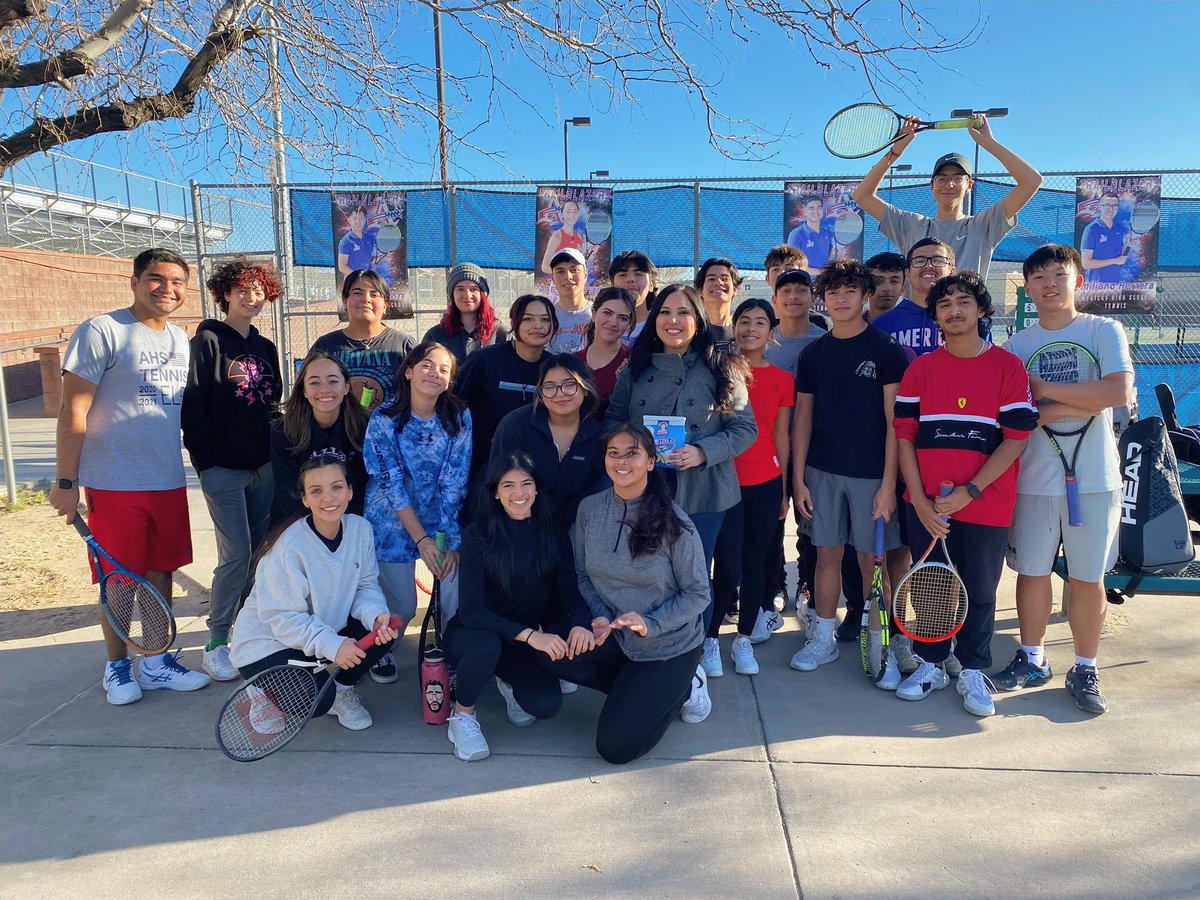 “Thank you for the birthday surprise! I’m grateful to work with the best tennis team in USA! Love you all 🫶🏻” -Coach Vela