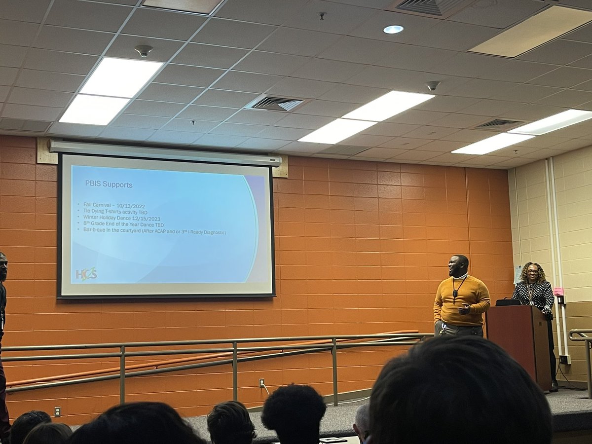 HoorayMsJay's tweet photo. @MiddleChapman WOW! Way to go Dr. Collins, Mr. James, &amp; Mr. Thornton! You all did an excellent job of demystifying the instructional process AND decoding the assessment data to  leave our CMS parents, guardians, &amp; students GLOWING with Charger POWER &amp; PRIDE! #CMSchargerstrong https://t.co/SyqeS4xCaL