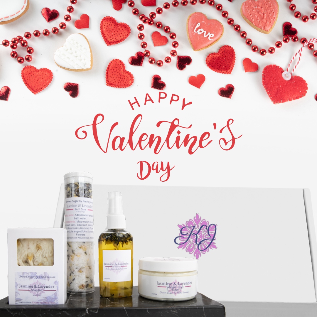 keshajanaan's tweet image. This Valentines Day, flowers are out, and skincare is in! 💖
A perfect Jasmine &amp;amp; Lavender gift set for your loved ones. 

keshajanaan.com/brown-sugar-by…
#ValentinesDay #ValentinesGift #IdealGift #GiftSet #NaturalSkincare #NaturalBeauty #HealthySkin #OrganicSkincare