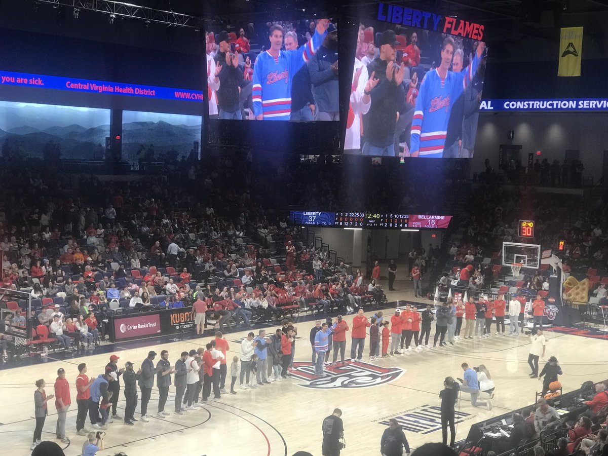 A Sea of Red on Twitter "The Liberty football coaching staff being