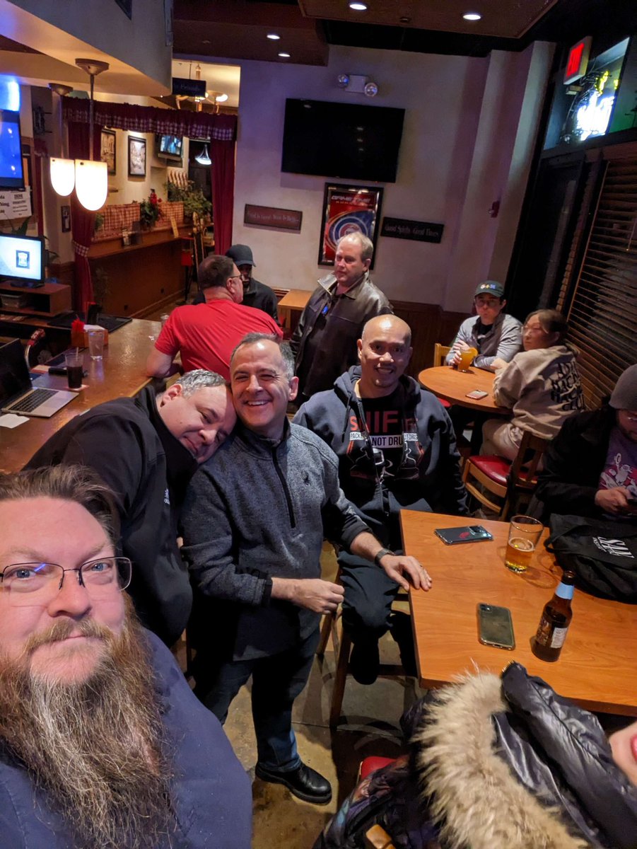 BurbSecNorth's tweet photo. Great turn out tonight and more showed up! Welcome regulars and newbs!
#burbsec #meetups https://t.co/5hN73OPPBu