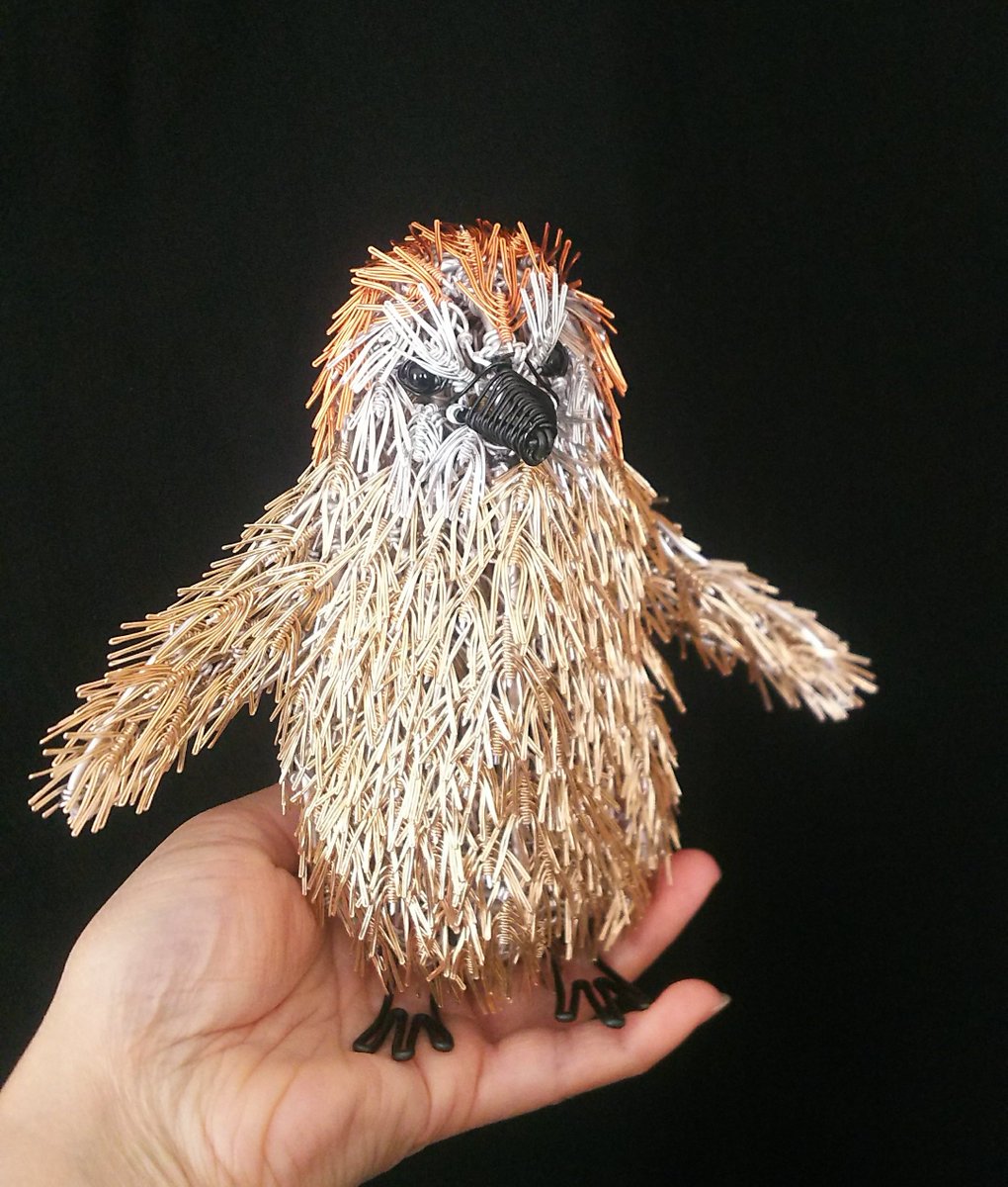 hariganemeguri's tweet image. 赤チャンペンギン🐧
もふっ💕
🐧🐧🐧🐧🐧🐧🐧
#penguin
#wiresculpture
#wireart
#針金