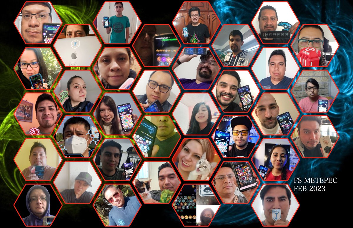 Guabayo's tweet photo. First Saturday Metepec February 2023 #IngressFS #IFS #IngressFSatHome https://t.co/iL07wSllwD