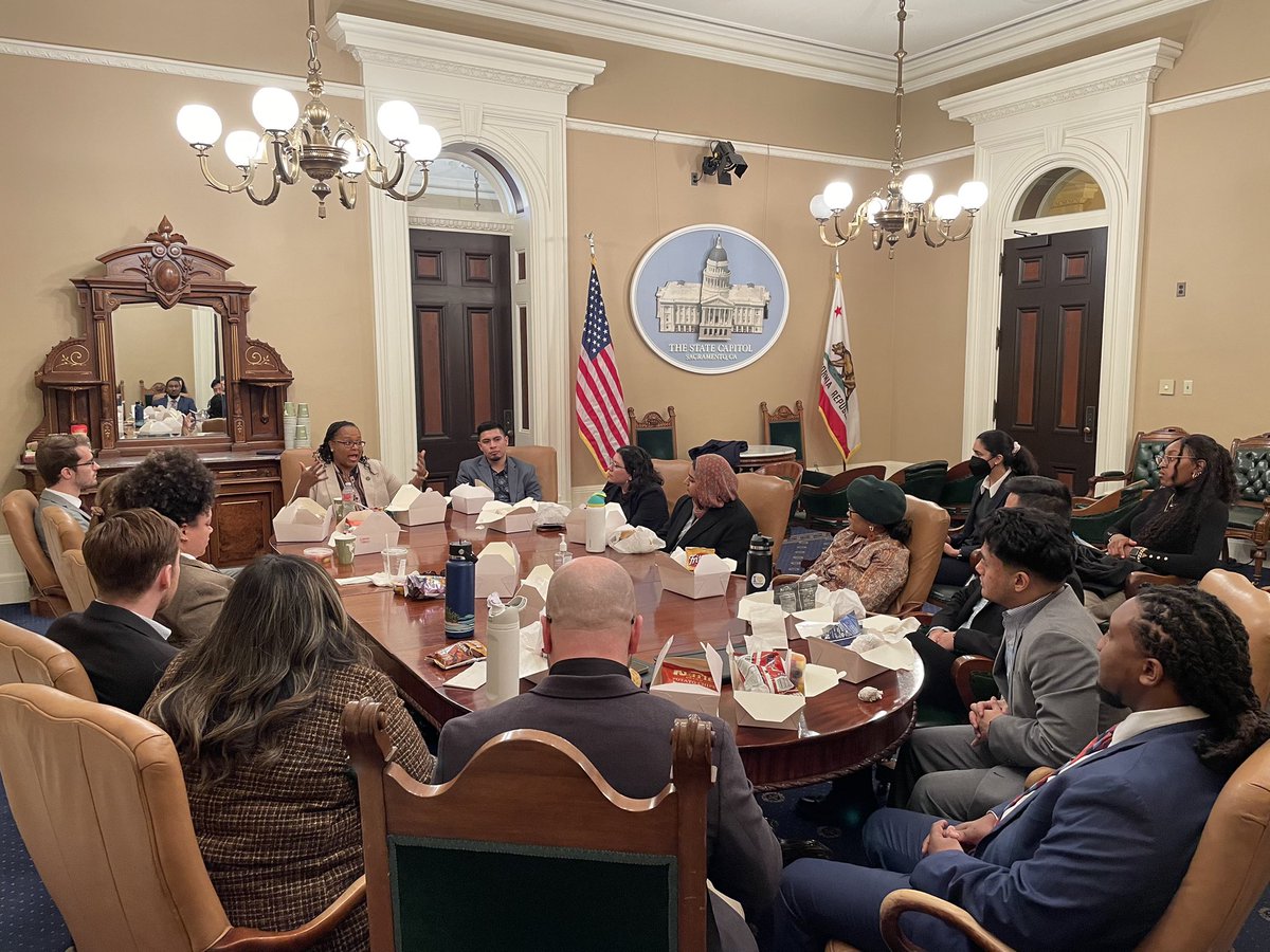 Thank you Assemblymember <a href="/AsmLoriDWilson/">Assemblywoman Lori D. Wilson</a> for hosting this week’s brown bag lunch!  We appreciated your words of encouragement and insights on issues CA is currently facing. As you wisely stated, “People should come before policies and policies should come before politics.”