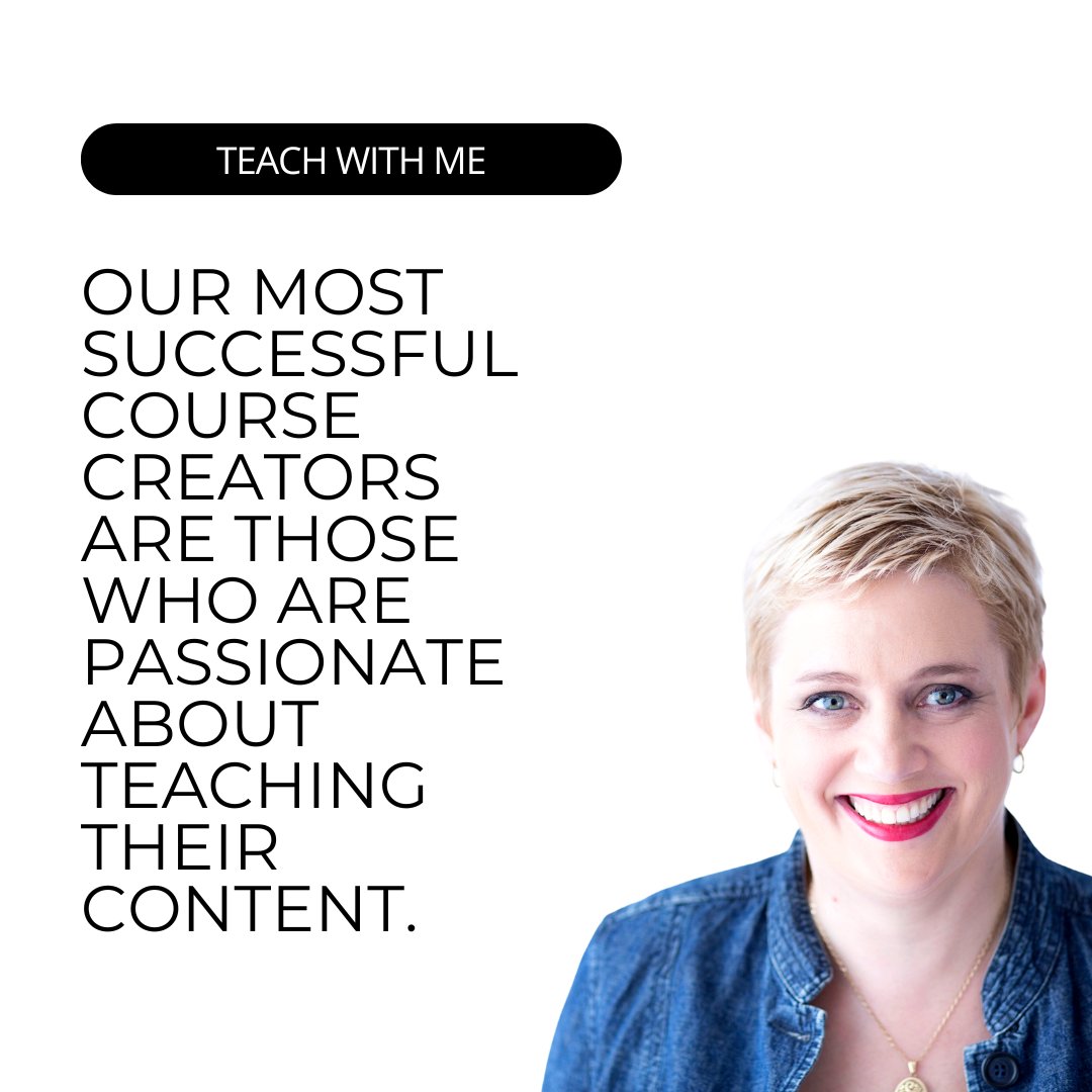 CliveEnever's tweet image. Find a need that is unfulfilled and needs to be addressed. 

Then, make that your area of passion by addressing it in your course.
 
#onlineteaching #education #teachingcourses