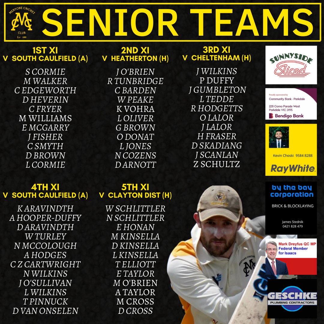 Mentone Cricket Club tweet media