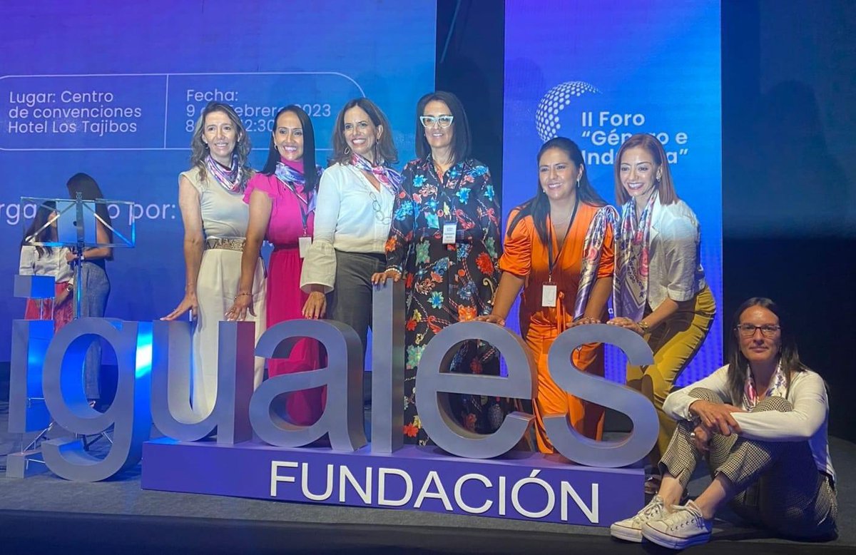 PHurtadoi's tweet photo. @IgualesFund Dos años de Nuestra Fundación , lo celebramos en un Foro sobre Mujeres e Industria, para poner en valor el trabajo y la participación de las mujeres en este sector!
#DosAñosdeIguales https://t.co/4SxSxuAd8o