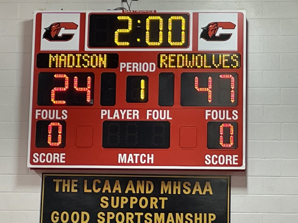 🐺 2023 <a href="/MHSAA/">MHSAA</a> Team District CHAMPIONS! 🐺