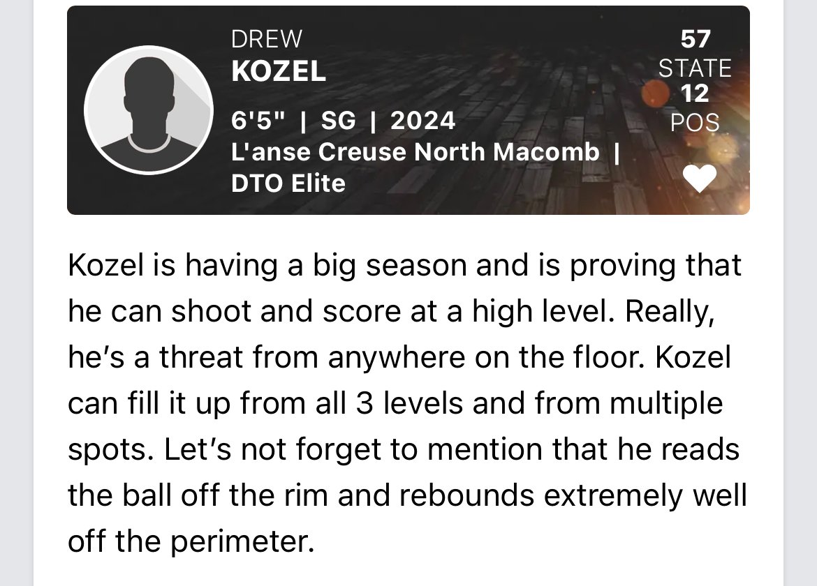 drewkozell's tweet image. Thanks for the write-up @PrepHoops @HankampScott @PrepHoopsMI @LCNbasketball @lcnboosterclub @scoopIPS @TheDZoneBBall @DtoElite @EHoopsSpotlight