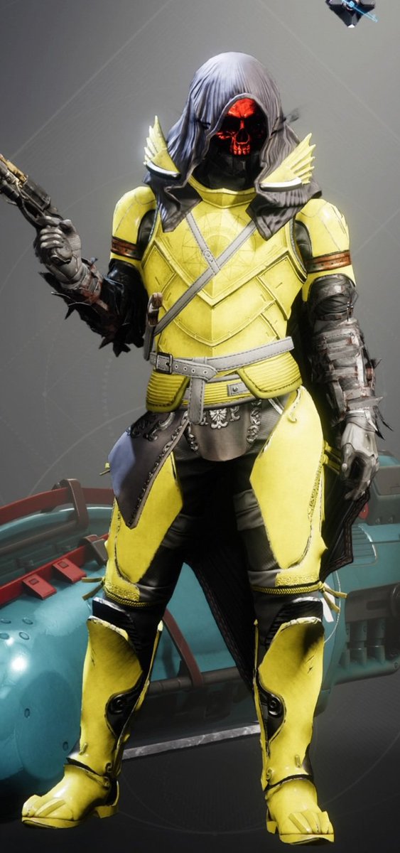 mjtrane's tweet photo. @DestinyTheGame Getting my Hunter ready for some rope dart action in Lightfall. 
I'm really hoping there's a "Get over here!" finisher coming. https://t.co/OfmYBexCMv
