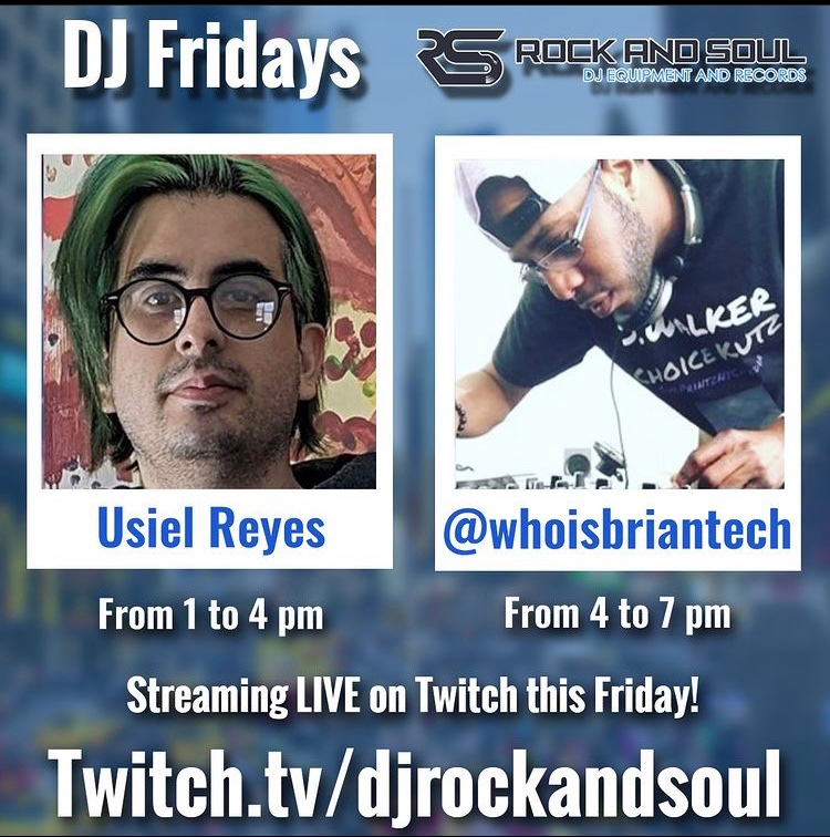 Tomorrow starting 1pm till 7pm @djrockandsoul @usiel7x2 @whoisbriantechbx22 #dancemusic #housemusic #techno #techhouse #classichouse #deephouse #undergroundhouse #twitch 
twitch.tv/djrockandsoul