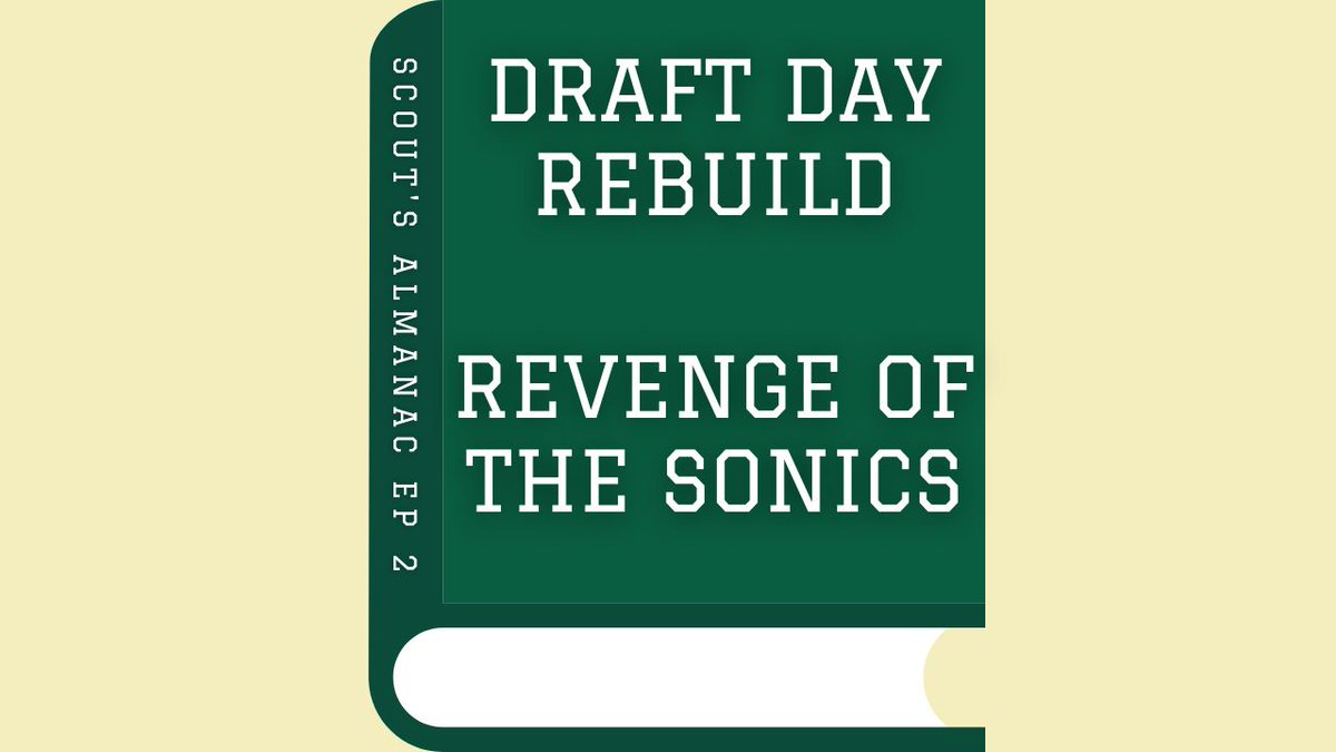 scoutsalmanac's tweet photo. Draft Day Rebuild: Revenge of the Sonics Ep 2 coming out on Friday! Stay tuned...👀
https://t.co/fZNf6YYW8X

#sonics #supersonics #letsplay #expansion #sportssim @wolverinestudio https://t.co/kAXGg1v2Hv