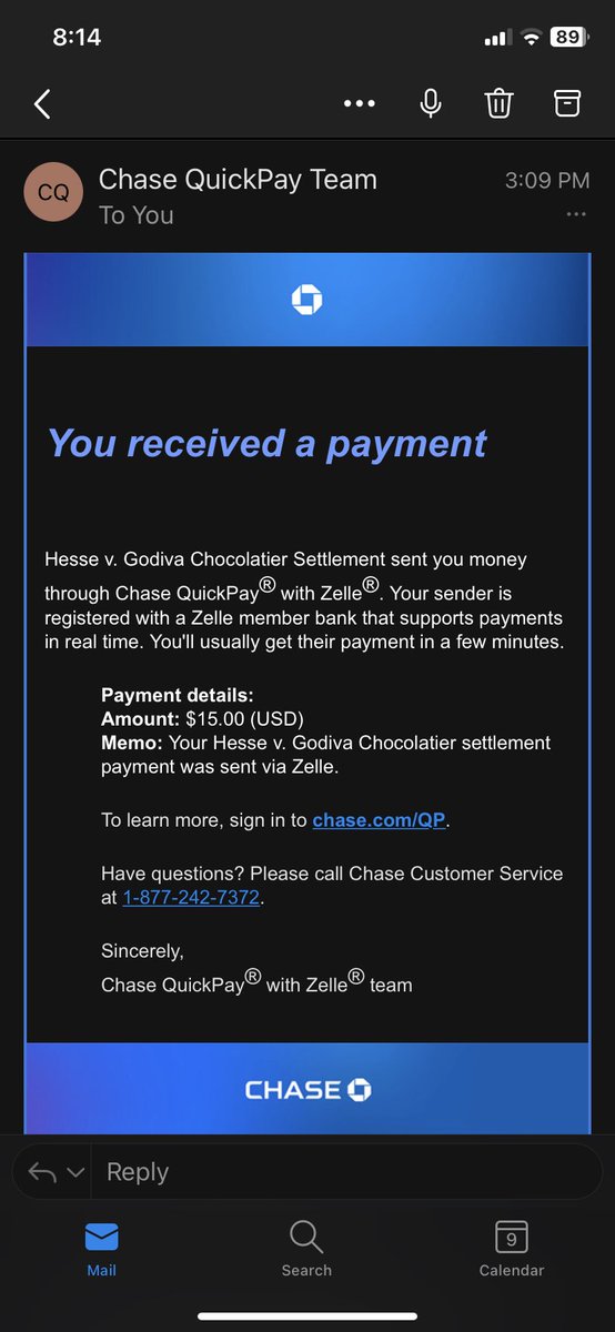 247MartyMar's tweet photo. Love the irony. I will now take this $15 and buy Godiva chocolates for my wife. 😁 Glad I was able to access this class action by bookmarking https://t.co/5KHBqvQVp8. #savemoney #homeandautoinsurance #classactions https://t.co/dV9apdAJAJ