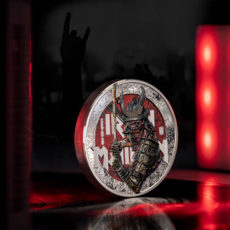Collectcoins's tweet photo. The incredible IRON MAIDEN - Senjutsu silver coin is now available in our webshop!
https://t.co/LklOoAQNTw 
#ironmaiden #silvercoin #cit #senjutsu @IronMaiden https://t.co/otCNBaNyuI