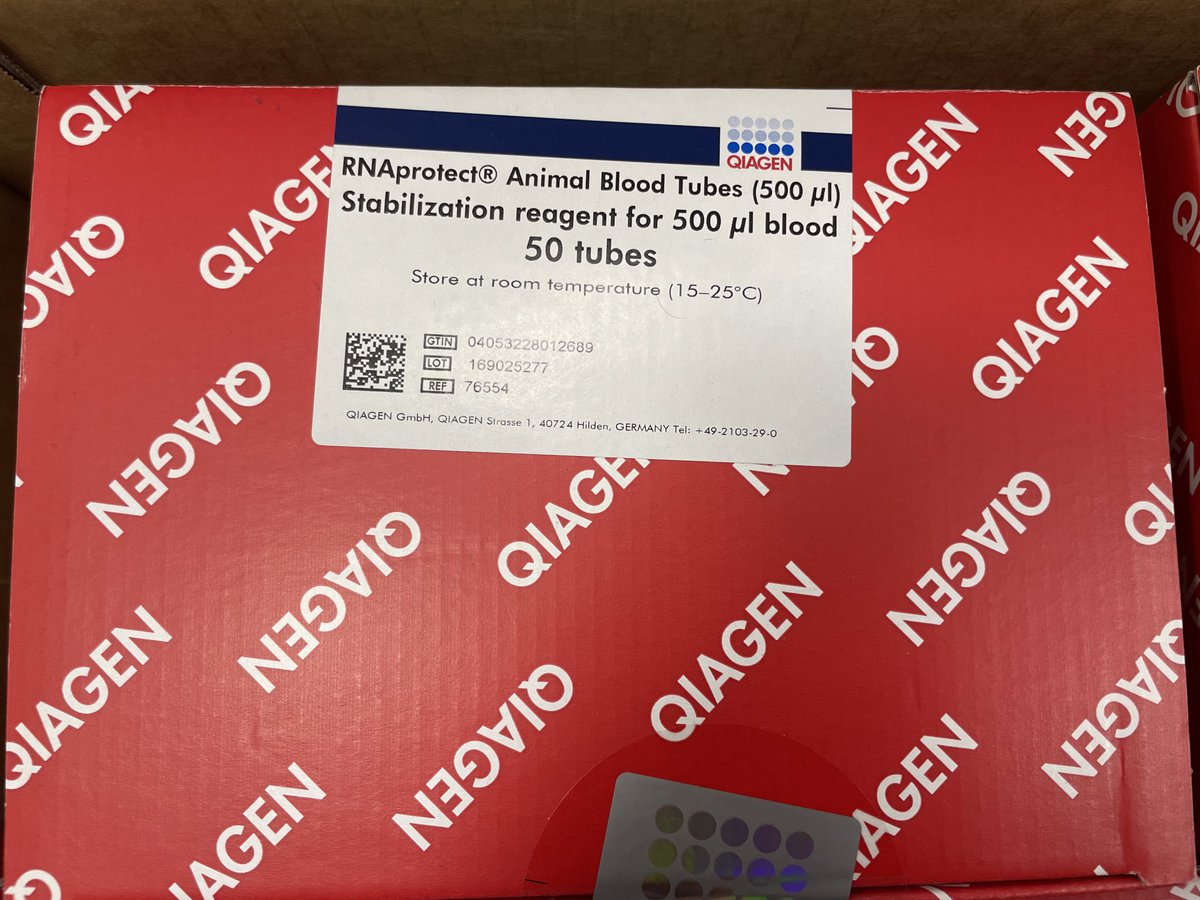 📣Adelaide researchers: we have 25 unopened boxes of <a href="/QIAGEN/">QIAGEN</a> blood tubes. These were ordered for a project but didn’t arrive on time. <a href="/QIAGEN/">QIAGEN</a> won’t return them. 
Anyone use these? I would love for these not be wasted &amp; if we could recoup some $ would be great! <a href="/waiteresearch/">Waite Research Institute</a>