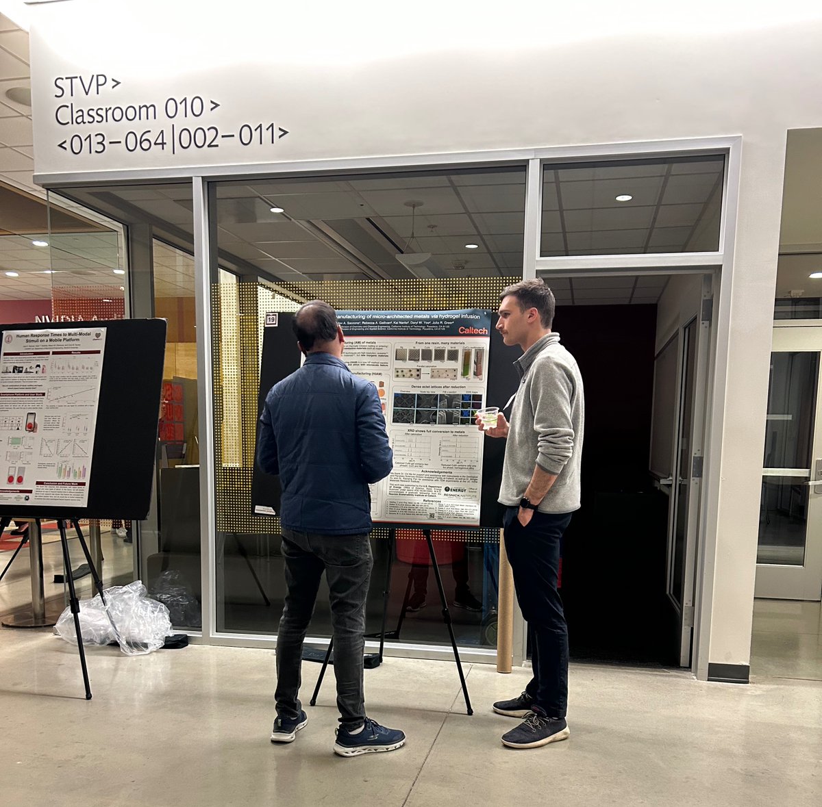 Fun to hear about all the multidisciplinary wearables research going on at Stanford at eWear symposium, from haptics to 3D printed devices to AR/VR! And present some of our own work with fellow <a href="/DeSimoneLab/">DeSimone Research Group</a> researcher <a href="/MaxSaccone/">Max Saccone</a>   #wearable #3Dprinting