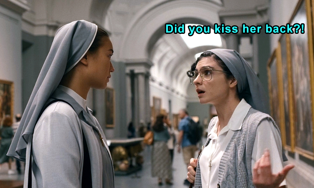 TaikoTurtle's tweet photo. Happy Thursday, have some more #WarriorNun crack https://t.co/5sVEKRbeIL
