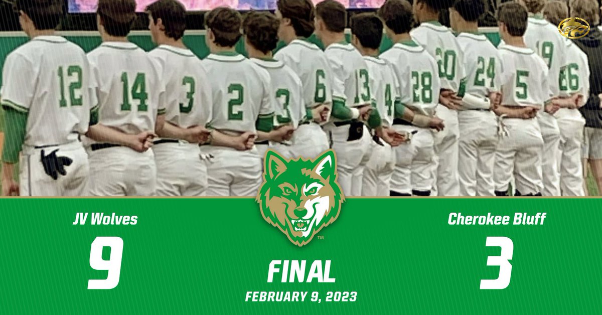 Bwolvesbaseball's tweet photo. First win of the year for the JV Wolves! #Family https://t.co/ex7baRTswf