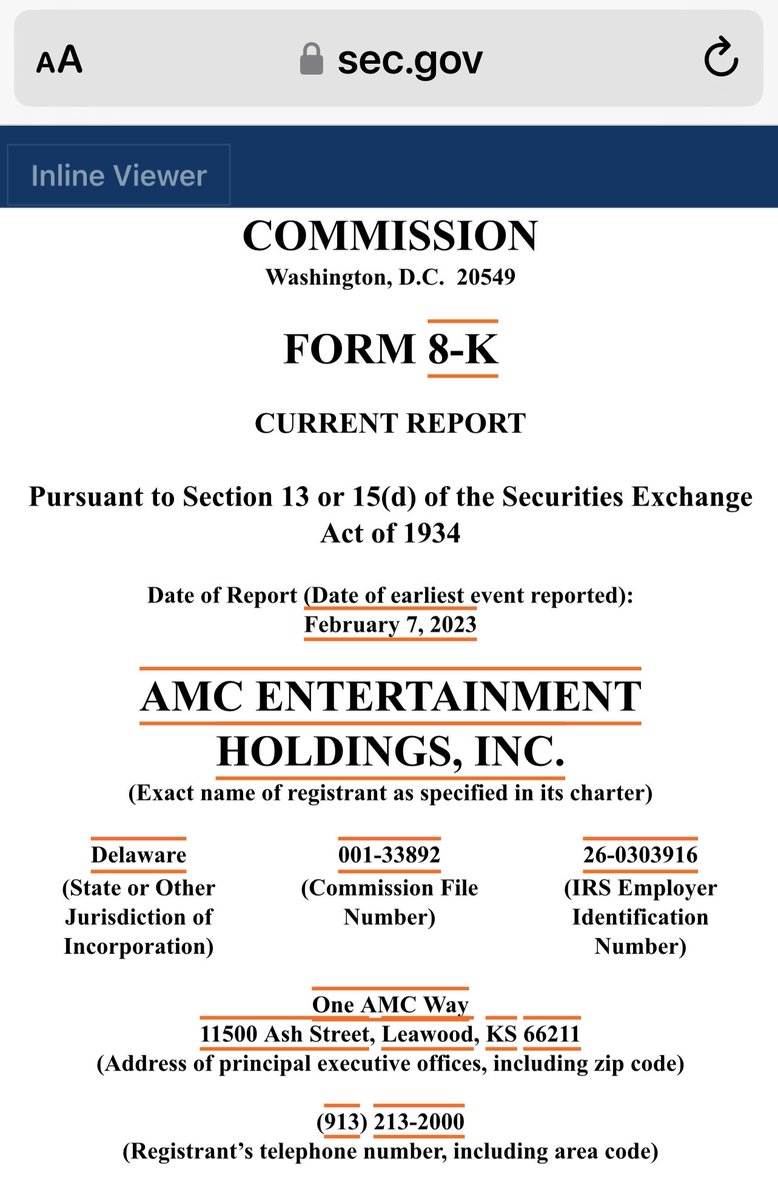 CEOAdam's tweet photo. Here is the link to the SEC filing that announced AMC has repurchased $365 million of debt since January of 2022. We have far more still to do in this regard, but you know the old saying, “Slow and steady wins the race.” https://t.co/QOVWAcBdVD https://t.co/j5xzMbuT1Q