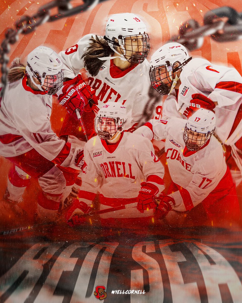 ‼️THE RED SEA IS COMING TO A RINK NEAR YOU‼️

Wear Red to our game against Yale this Saturday. 

📸: Ned Dykes

#YellCornell | #ToughTogether | #ECACHockey
