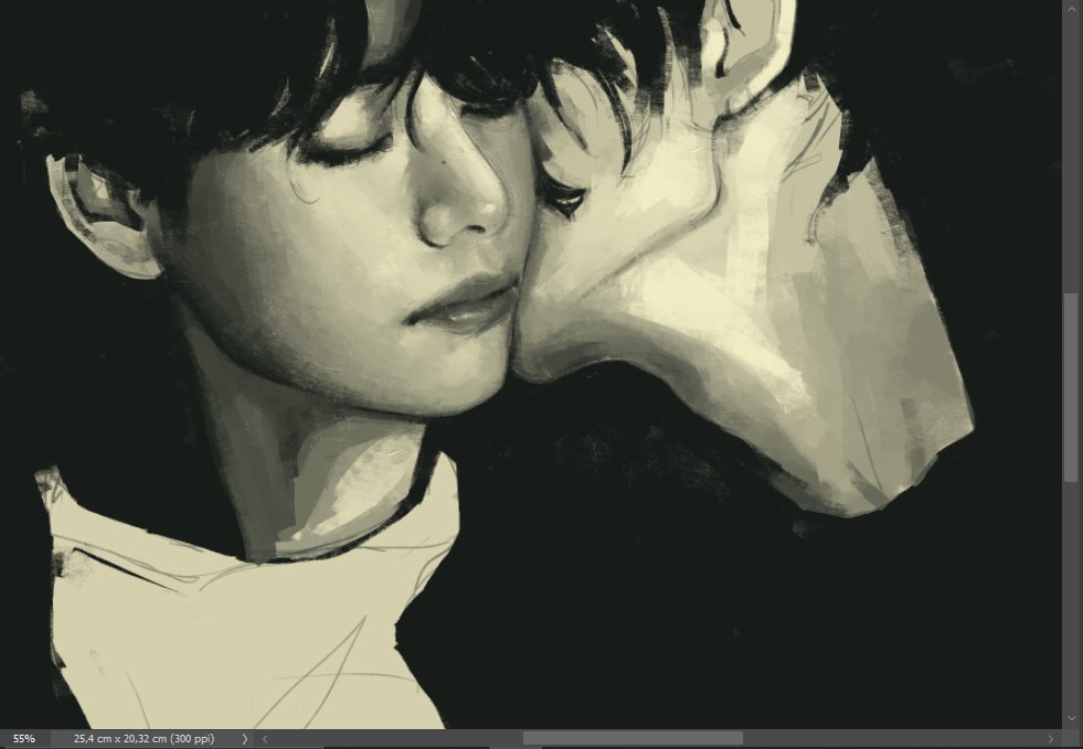 alexa play apocalypse by cigarettes after sex #wip #btsfanart