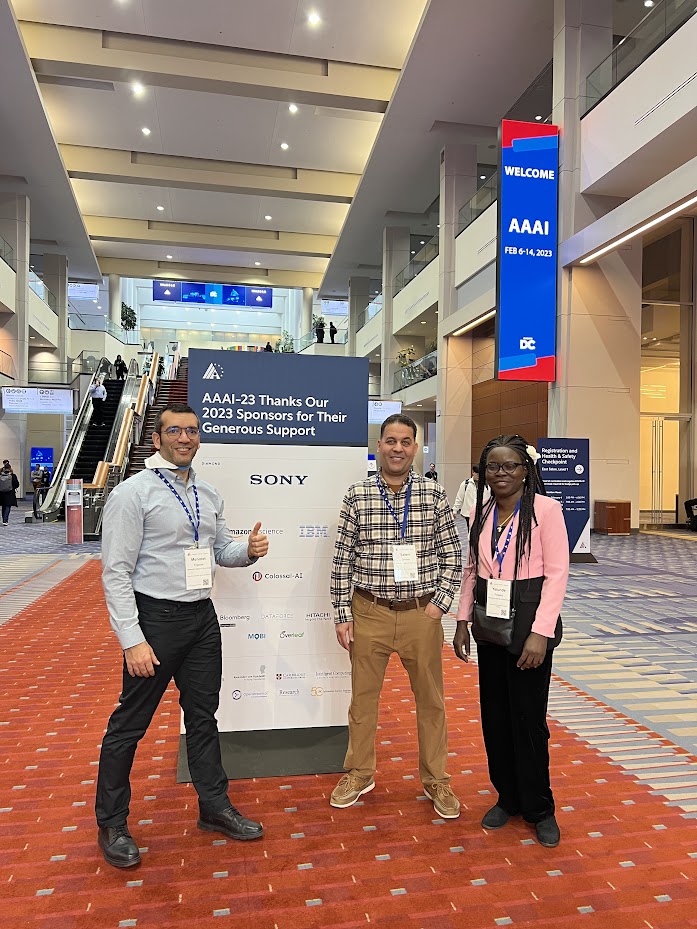 ProfYetty's tweet photo. Ready, set, GO! Don't miss the Int'l Workshop on the Social Impact of AI in Africa #SIAIA at #AAAI23! Join us remotely or in-person at room 206 Washington Convention Center, DC, from 10am -5pm ET on Feb 9 and help shape the future of AI in Africa! #SocialImpact @black_in_ai #AI https://t.co/Yo4CNkXzBO