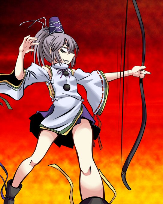 焼き討ちじゃ～!

#2月10日は布都ちゃんの日 2(ふ)10(と)  
#物部布都 