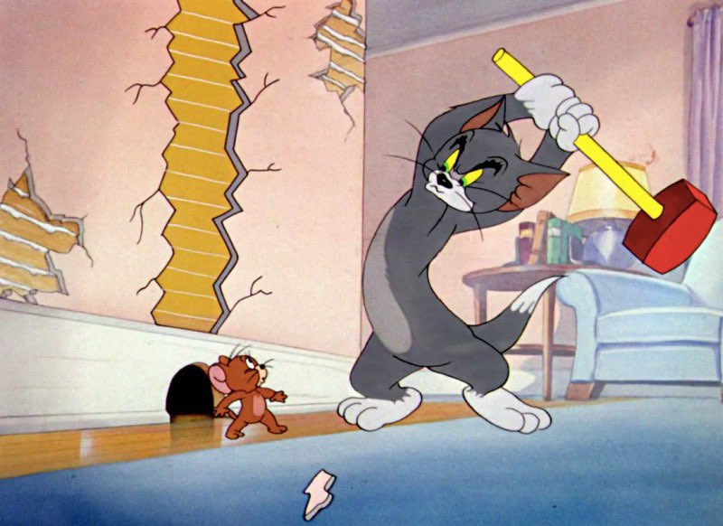 iconnnz's tweet photo. วันนี้ครบรอบ 83 ปีวันฉาย Tom &amp; Jerry ครั้งแรก (10 กุมภาพันธ์ 1940) น้องอายุจะครบ 100 ปีแล้ววว https://t.co/KWr9UqQwxC