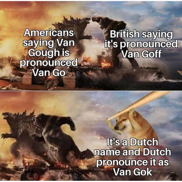 It's also not Van Gok.