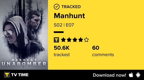 I’ve watched S02 | E07 of Manhunt! #manhuntunabomber  tvtime.com/r/2IaNn #tvtime